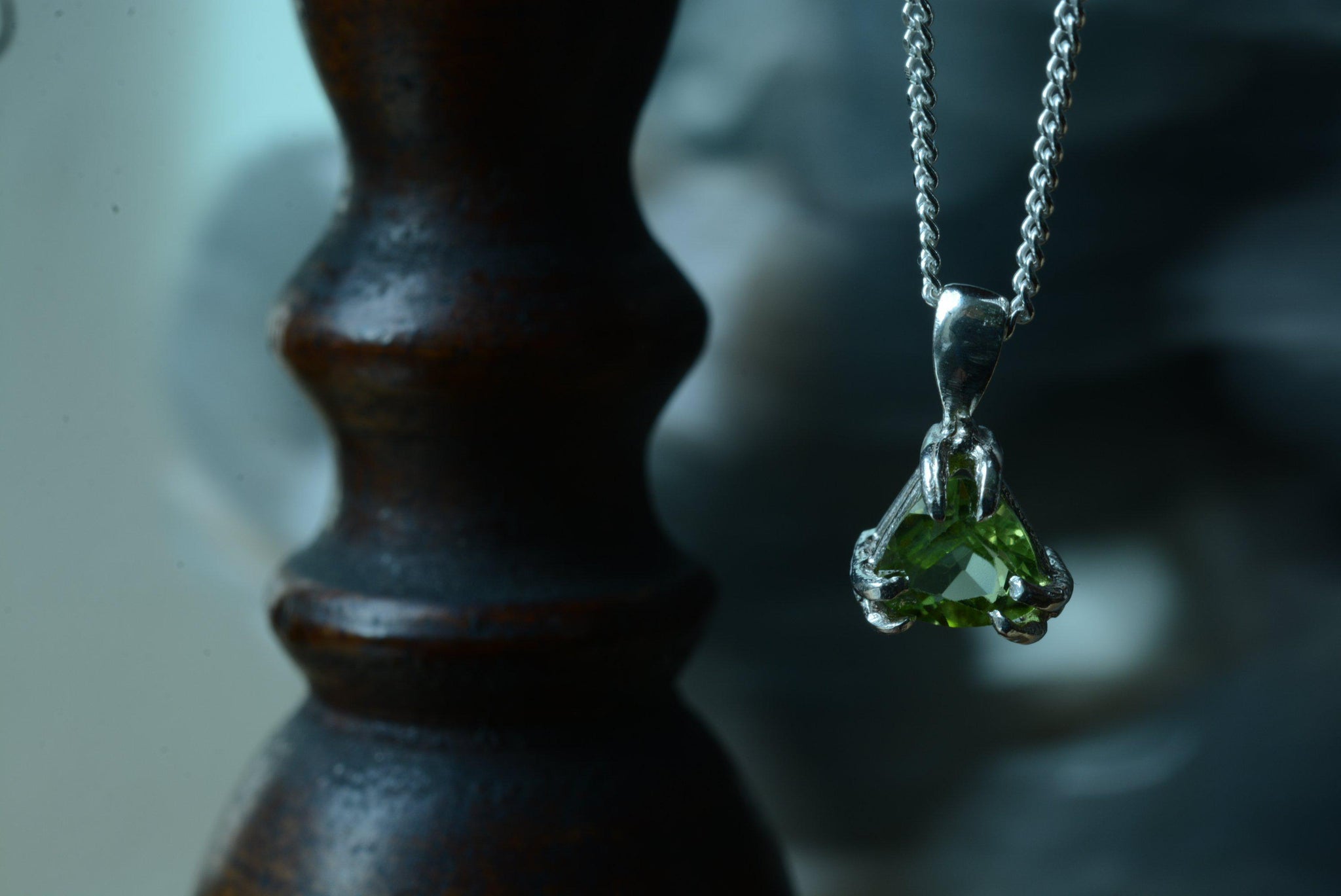 PERIDOT TRILLION PENDANT-Other-Corkysaintclair Melbourne