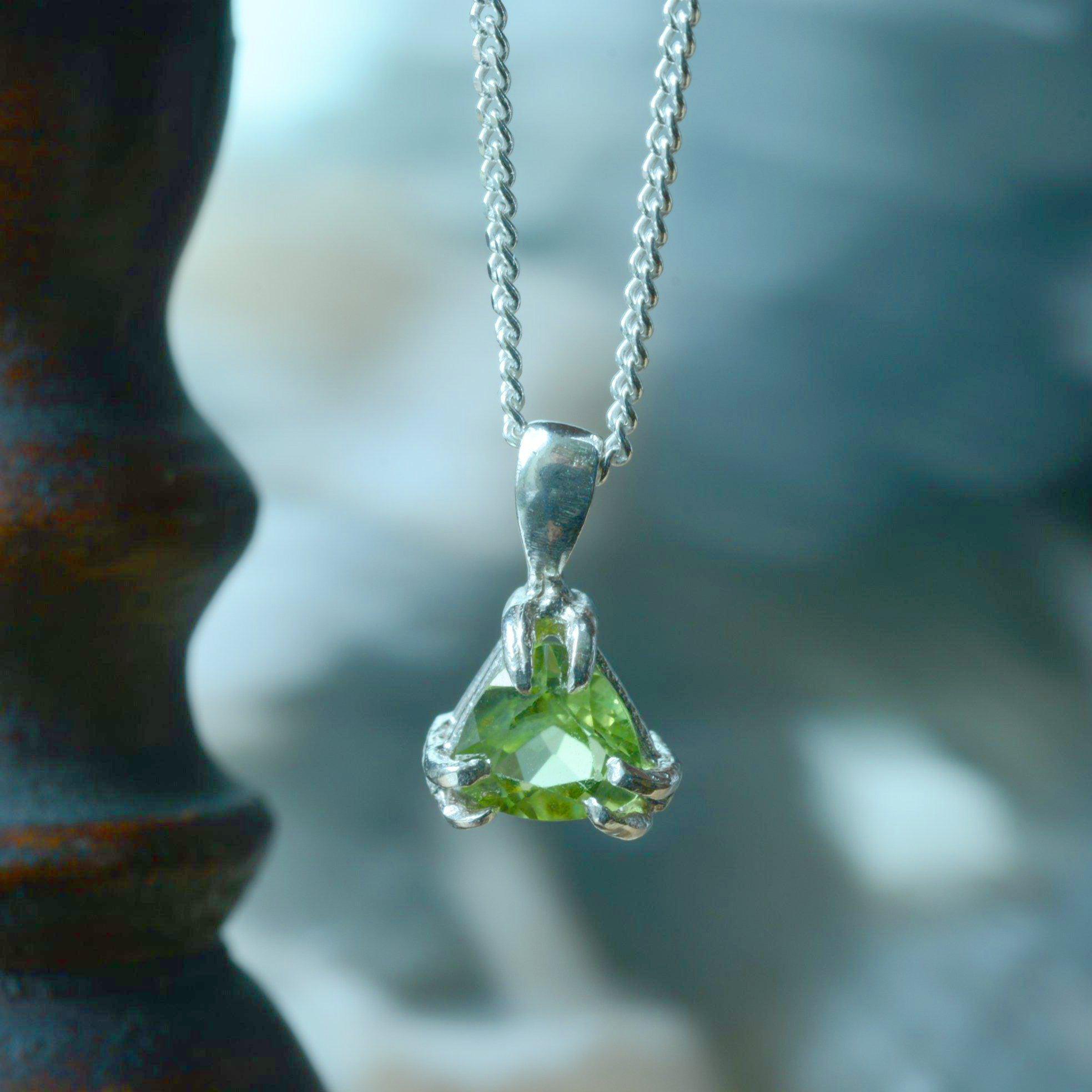 PERIDOT TRILLION PENDANT-Other-Corkysaintclair Melbourne