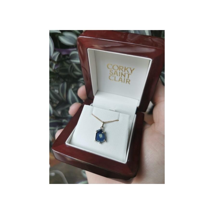 PHARAOH'S EYE SAPPHIRE-Necklaces-Corkysaintclair Melbourne