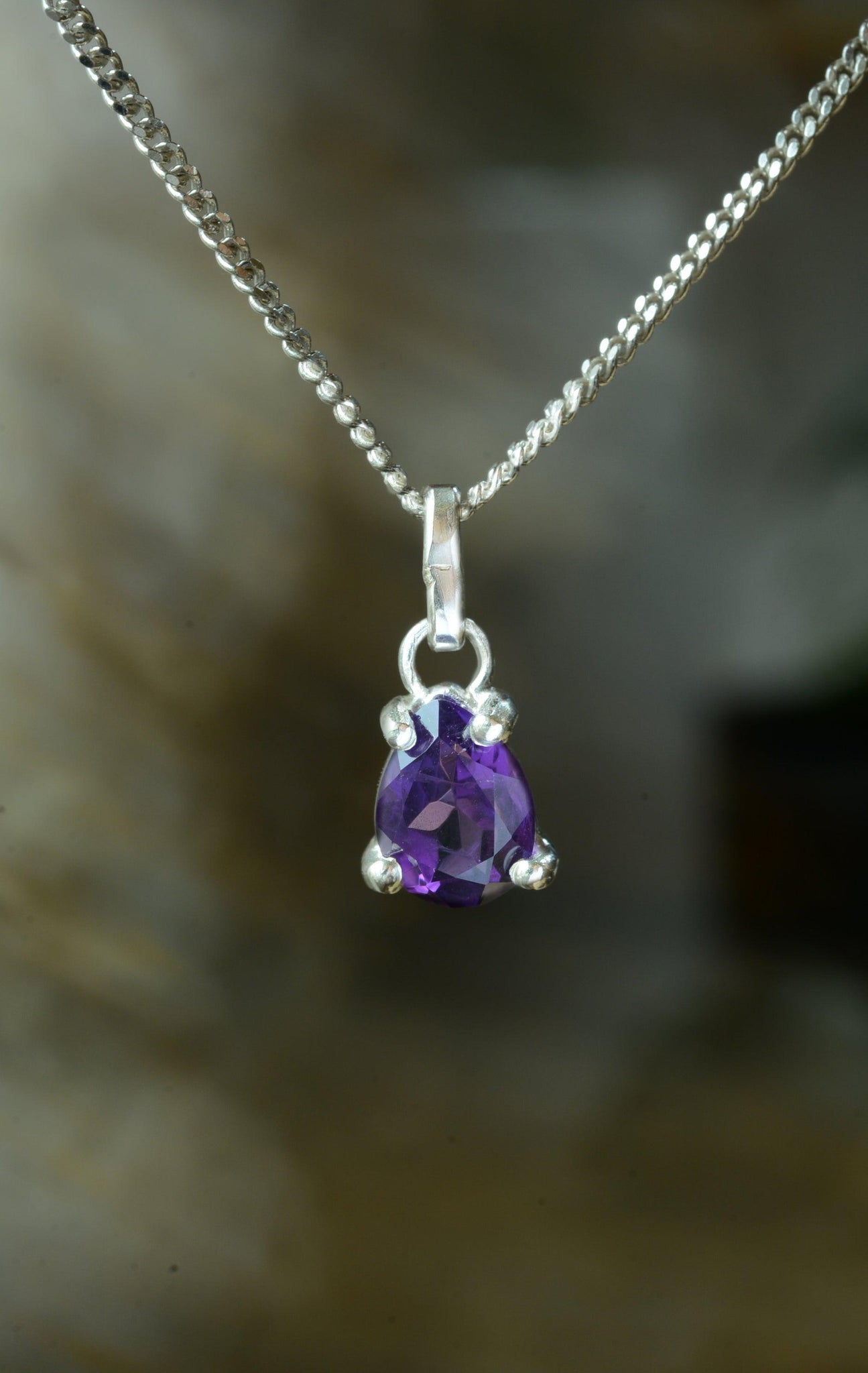 ROMY I AMETHYST-Necklaces-Corkysaintclair Melbourne