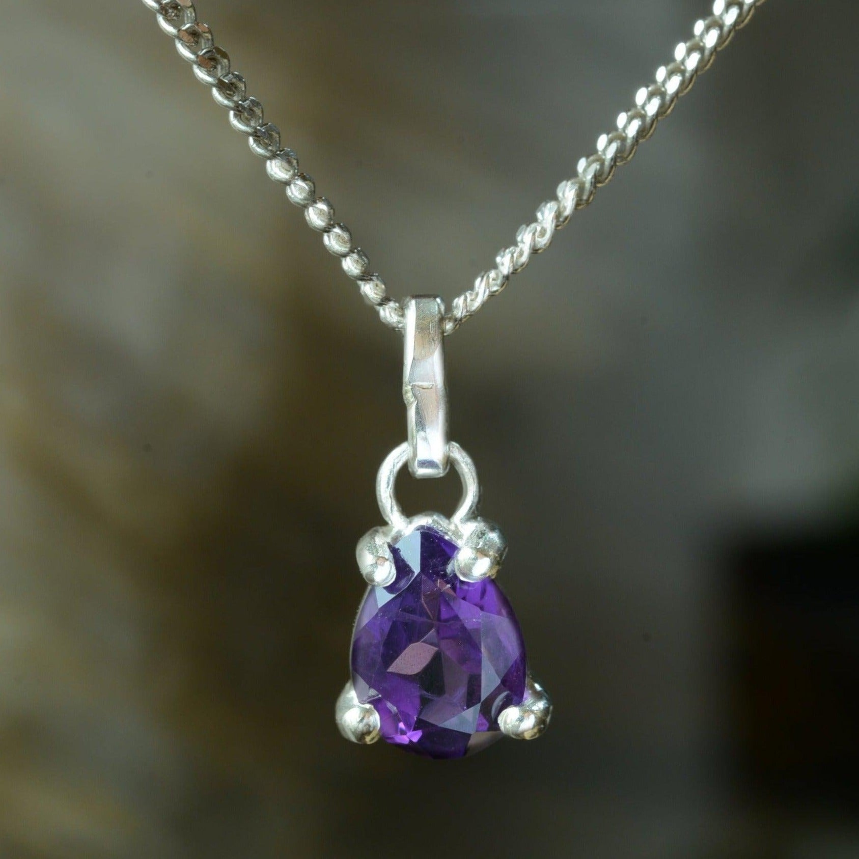 ROMY I AMETHYST-Necklaces-Corkysaintclair Melbourne