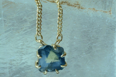 SAPPHIRE AMULET-Necklaces-Corkysaintclair Melbourne