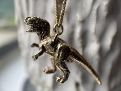 SOLID GOLD T-REX-Necklaces-Corkysaintclair Melbourne