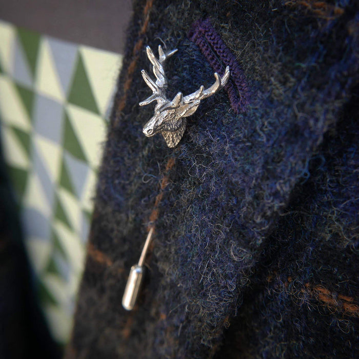 Stag Lapel Pin-Accessories-Corkysaintclair Melbourne