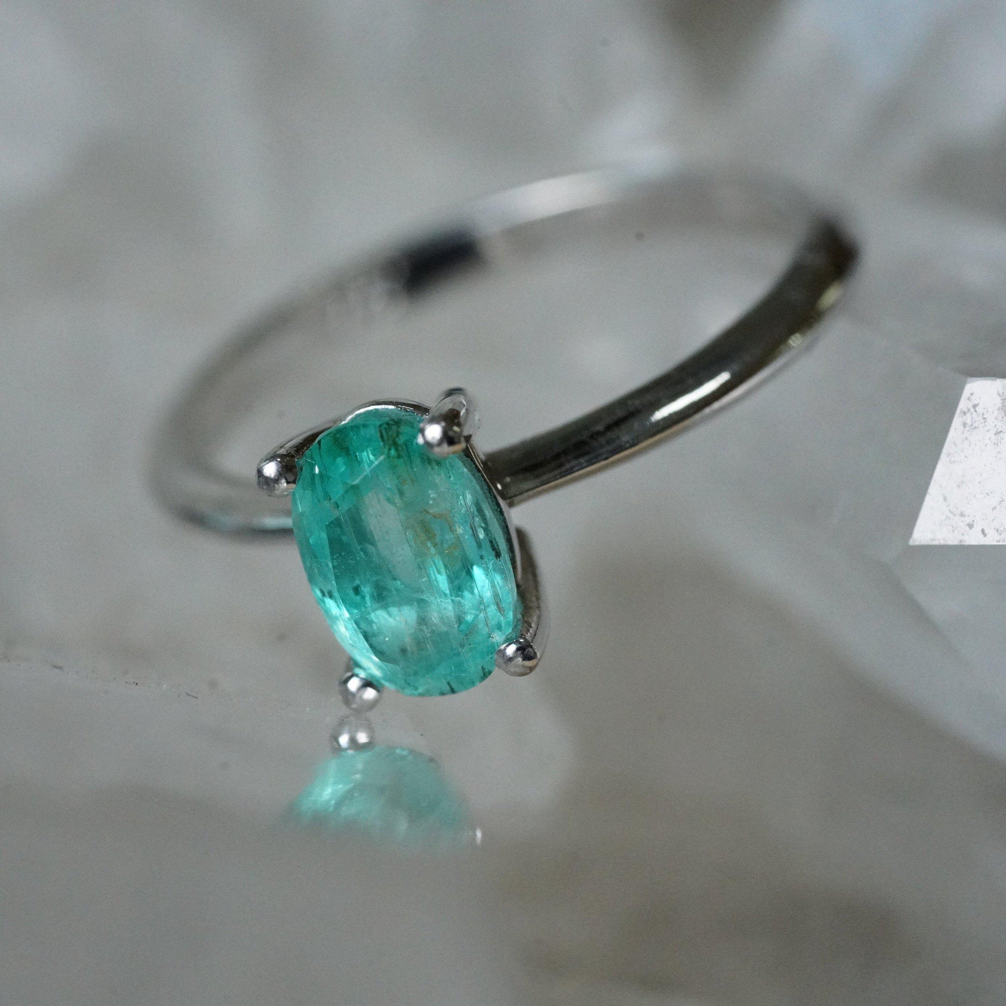 TORRINGTON EMERALD RING-Rings-Corkysaintclair Melbourne