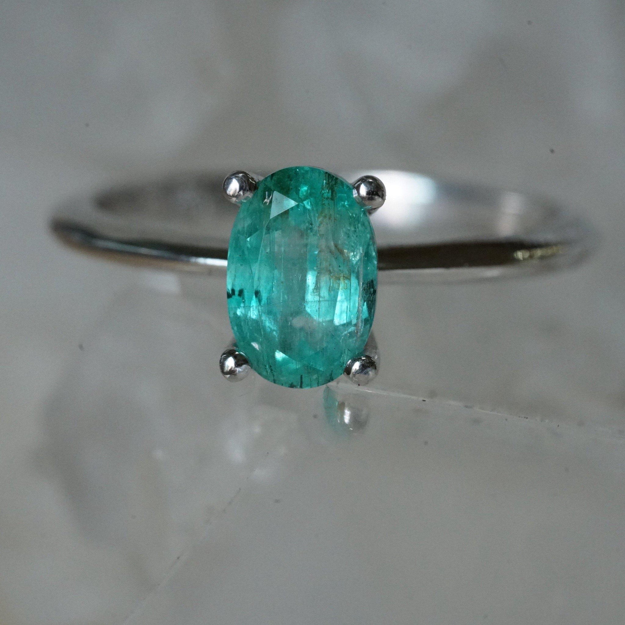 TORRINGTON EMERALD RING-Rings-Corkysaintclair Melbourne